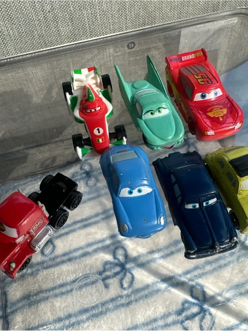 Mattel Pixar Cars Movie Diecast Figurines Set of 7, 1